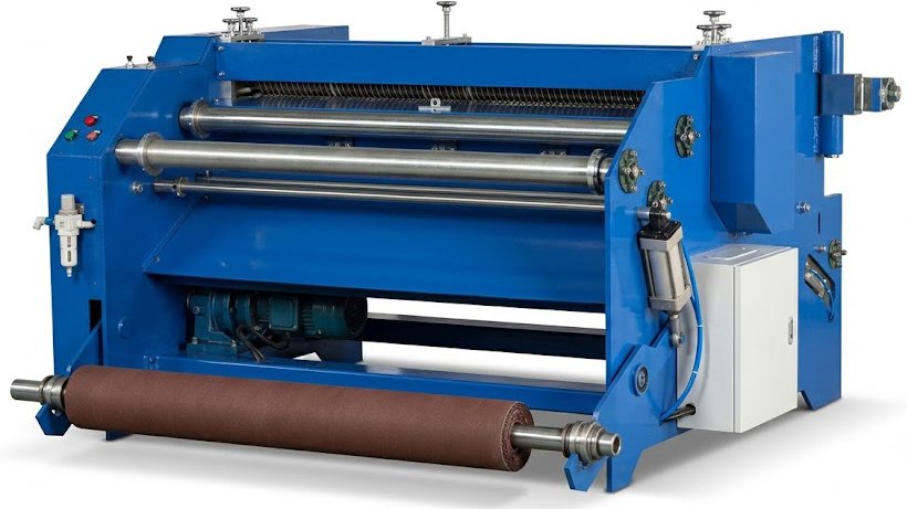abrasive cloth slitting machine