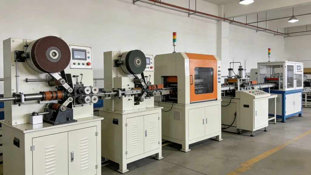 Flap disc machine factory