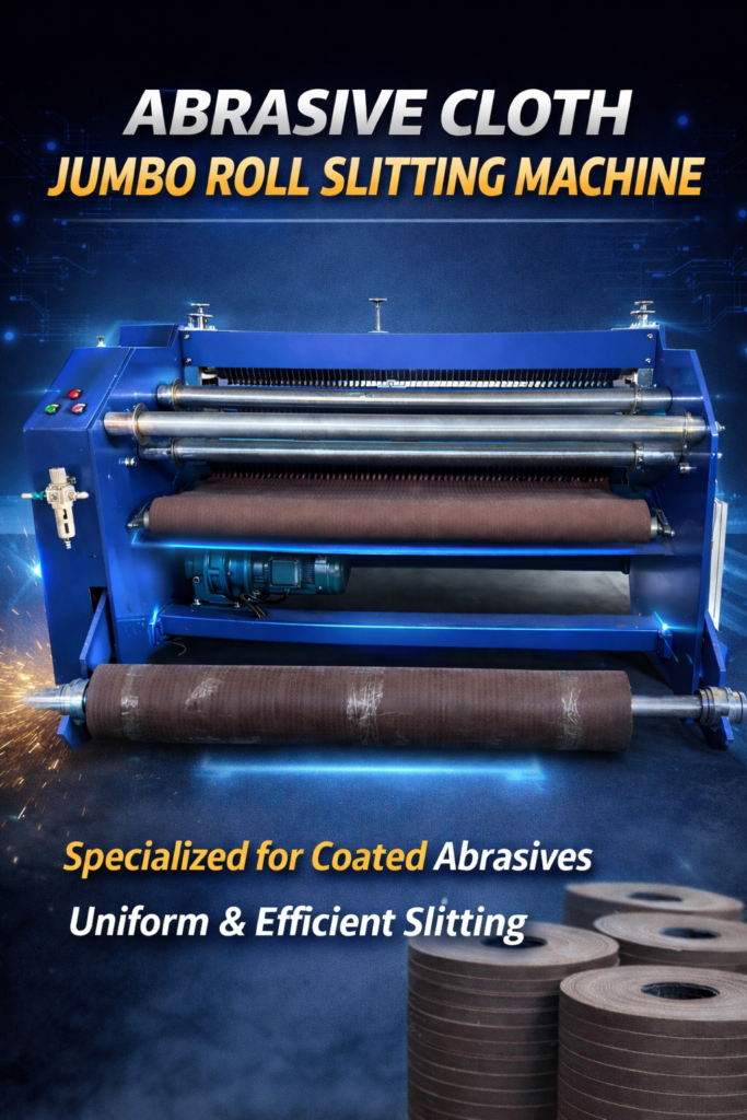 Abrasive Cloth Slitting Machine