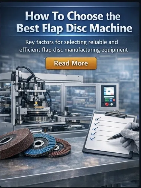 Flap disc machine factory